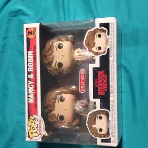 Funko POP! TV: Stranger Things - Nancy Wheeler and Robin 2pk (Target Exclusive)